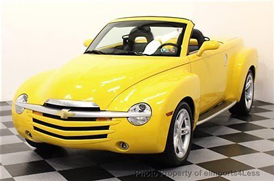 Chevrolet : SSR SSR CONVERTIBLE 2004 20 k miles slingshot yellow clean carfax clean autocheck bose memory seat