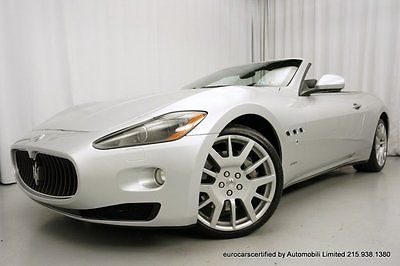 Maserati : Other 2011 maserati granturismo convertible 20 inch trident wheels low miles serviced