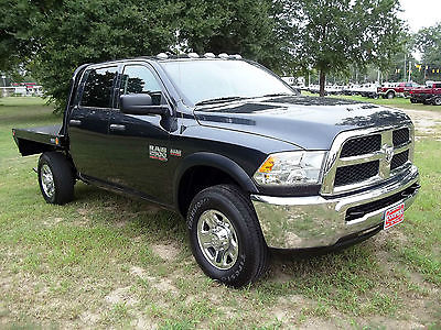 Ram : 2500 Big Horn Crew Cab Pickup 4-Door 4 wd ram 2500 flatbed truck ready to tow and go