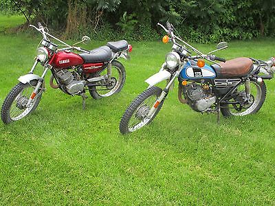 Yamaha : Other 2 yamaha motorcycle package deal 1972 yamaha 175 1975 yamaha 175 see des