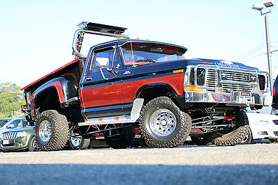 Ford : F-150 Ranger 1979 ford ranger f 150 4 x 4 for sale big block over the top custom truck
