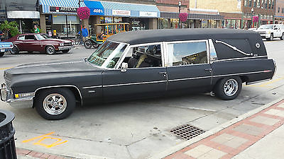 Cadillac : Fleetwood skulls and kool shyt 1972 miller meteor 3 way cadillac hearse ready for halloween car of death loaded