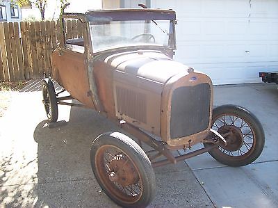 Ford : Model A Henry Ford 1928 ford model a sport coupe roller banger hot rod rat rod street rod av 8 v 8