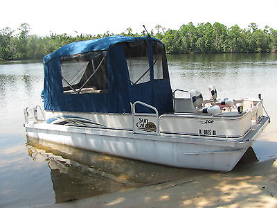 2007 Sun Catcher G3 Pontoon Boat 208 Fish & Cruise - 4-Stroke *LOW HRS*
