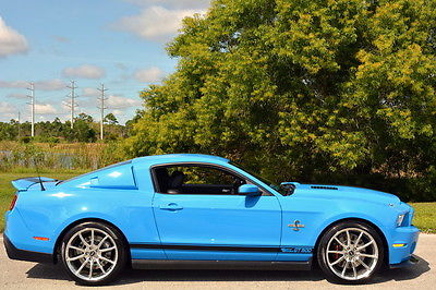 Shelby : Mustang Super Snake 2010 ford shelby gt 500 super snake grabber blue 3 k miles 725 hp