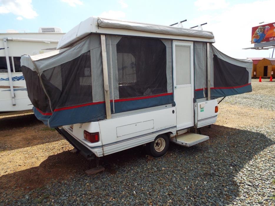 coleman tent trailer