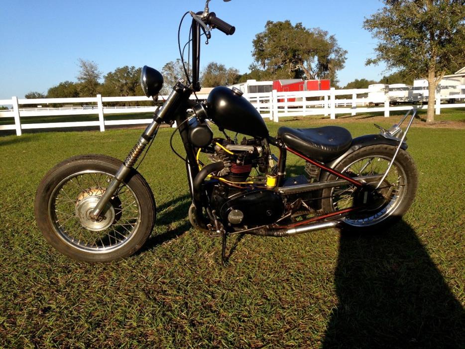 triumph bonneville chopper