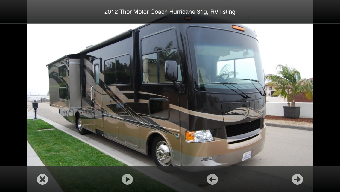 2012 Thor Motor Coach HURRICANE 32A