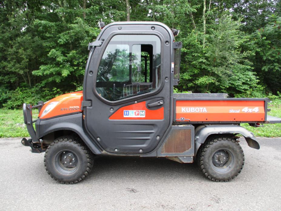 2013 Kubota RTV DIESEL 1100 WITH THOUSANDS IN E