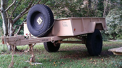 1-1/2 Ton Pribbs Steel Military Cargo Trailer