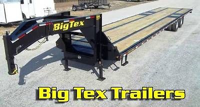 2014 Big Tex Trailers 20GN-20' +5' Gooseneck Equipment Trailer 10 Ton, 20,000lbs