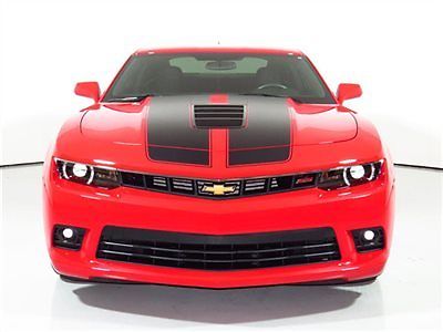 Chevrolet : Camaro 2dr Coupe SS w/2SS 2014 camero ss 2 ss 13 k miles navigation stripe s 20 inch wheels red black 2015