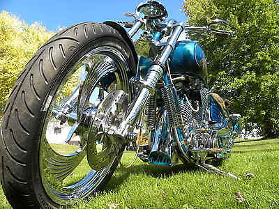 Custom Built Motorcycles : Other 1998 softail custom ratster ed tooley predator