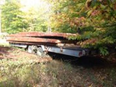 Wisconsin TagFlatbed Trailer