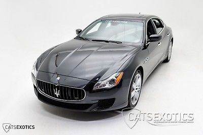 Maserati : Quattroporte S Q4 ONE OWNER Low Miles Factory Warranty Luxury & Sport Package