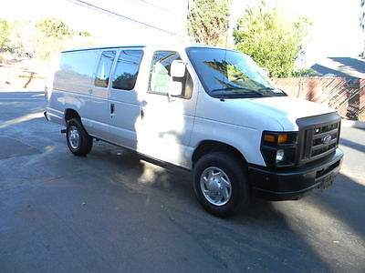 Ford : E-Series Van xl 2011 ford cargo van extended body 54 000 miles clean runs great