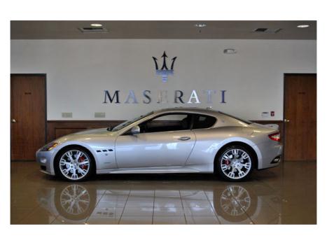 Maserati : Other 2dr Cpe Gran 2011 maserati granturismo s certifed pre owned silver on black priced to sell