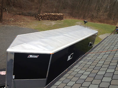 Triton HDL custom 6 position snowmobile trailer full Aluminum 37'X8'5