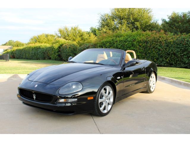 Maserati : Spyder SPYDER 2003 maserati spyder gt 6 speed manual new clutch fully serviced clean carfax