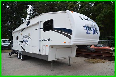 2007 wheel fifth cruiser wildwood trailer camper travel rv rvs rlss forest river awning