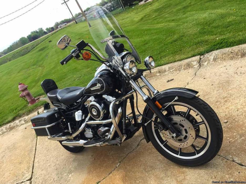 harley davidson fxr police