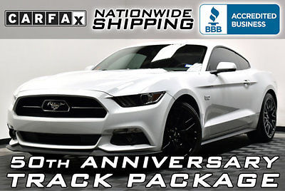 Ford : Mustang 50th Anniversary 2 k fully loaded gt track pkg 50 th anniversary 401 a navigation blindspot 5.0