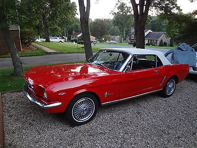 Ford : Mustang Base 1965 mustang convertible