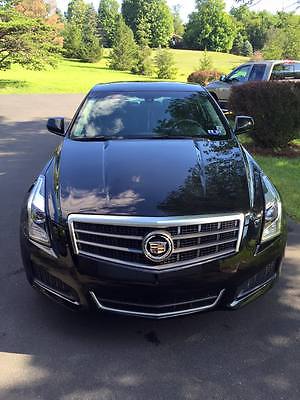 Cadillac : ATS Base Sedan 4-Door 2013 cadillac ats 2.0 4 cyl turbo sedan black raven 6 speed automatic sunroof