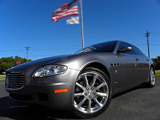 Maserati : Quattroporte LOADED MOONROOF CARFAX CERT AUTO QUATTROPORTE*$125K NEW*AUTO*CARFAX CERT*MOONROOF*NAV*SERVICED*WE FINANCE*FLA