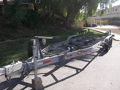 2006 Zieman 3 axle galvanized boat trailer