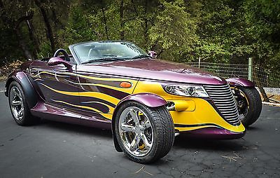 Plymouth : Prowler Prowler State of the Art Roadster Prowler 1999 plymouth prowler state of the art roadster w trailer