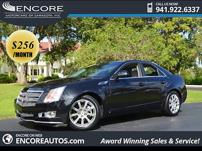 Cadillac : CTS 4dr Sedan RWD w/1SB 2009 cadillac cts performance package heated and cooled seats sunroof
