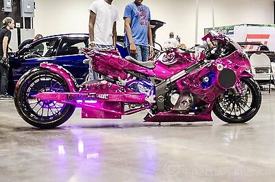 Custom Built Motorcycles : Other 2004 susuki gsxr 1000 turbo 360 fat tire show bike built to ride or show