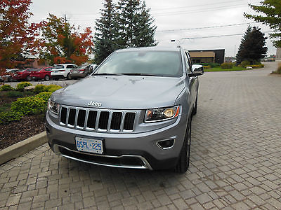 Jeep : Grand Cherokee Limited 2014 14 jeep grand cherokee limited edition loaded leather clean no accidents
