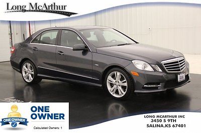 Mercedes-Benz : E-Class E350 Certified V6 Navigation Moonroof 1 owner v 6 sunroof nav heated leather dual climate 26 k low miles