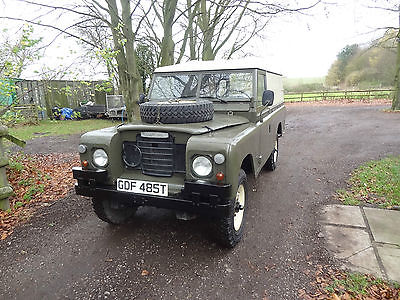 Land Rover : Defender Land Rover Series 3 Left Hand Drive Land Rover Series 3 109 1978 2.25 Gasoline Ex Military Left Hand Drive LHD Rare