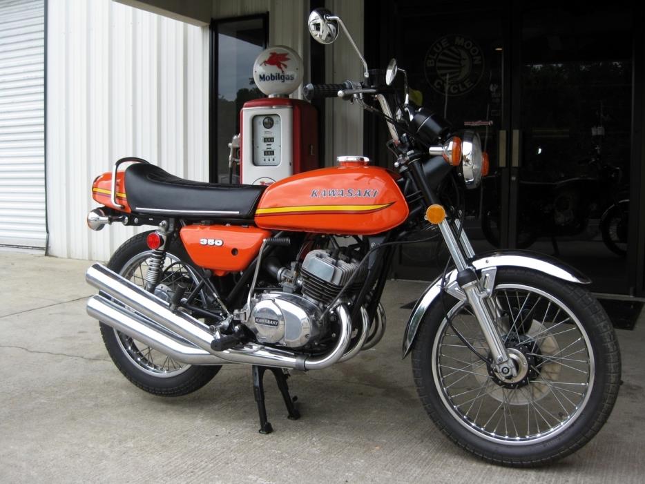 Kawasaki 350 S2 Motorcycle seat cover 