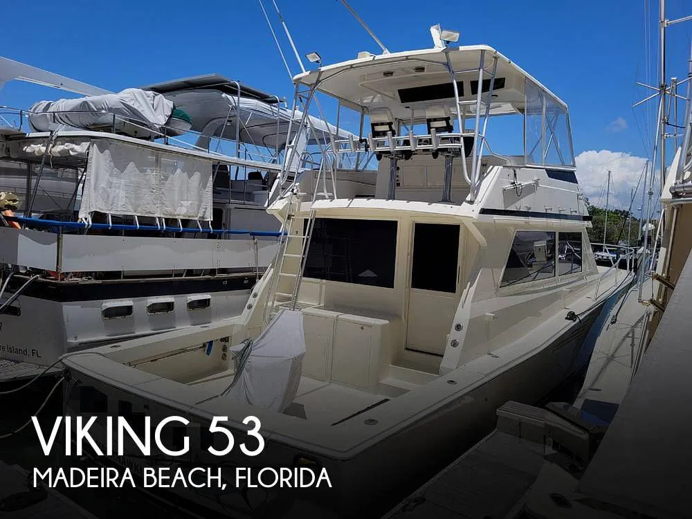 1990 Viking 53 Convertible in Madeira Beach, FL