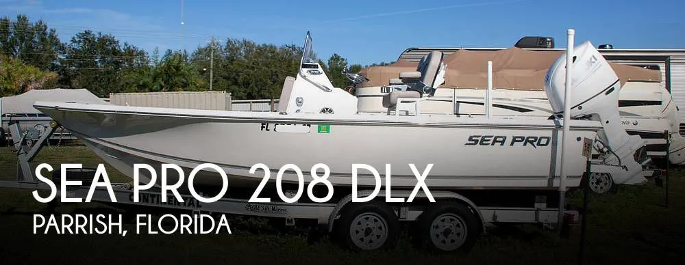 2021 Sea Pro 208 DLX