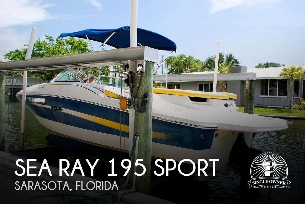 2007 Sea Ray 195 Sport