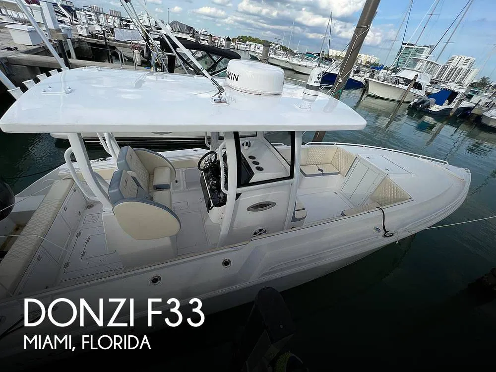 1989 Donzi F33 in Miami Shores, FL