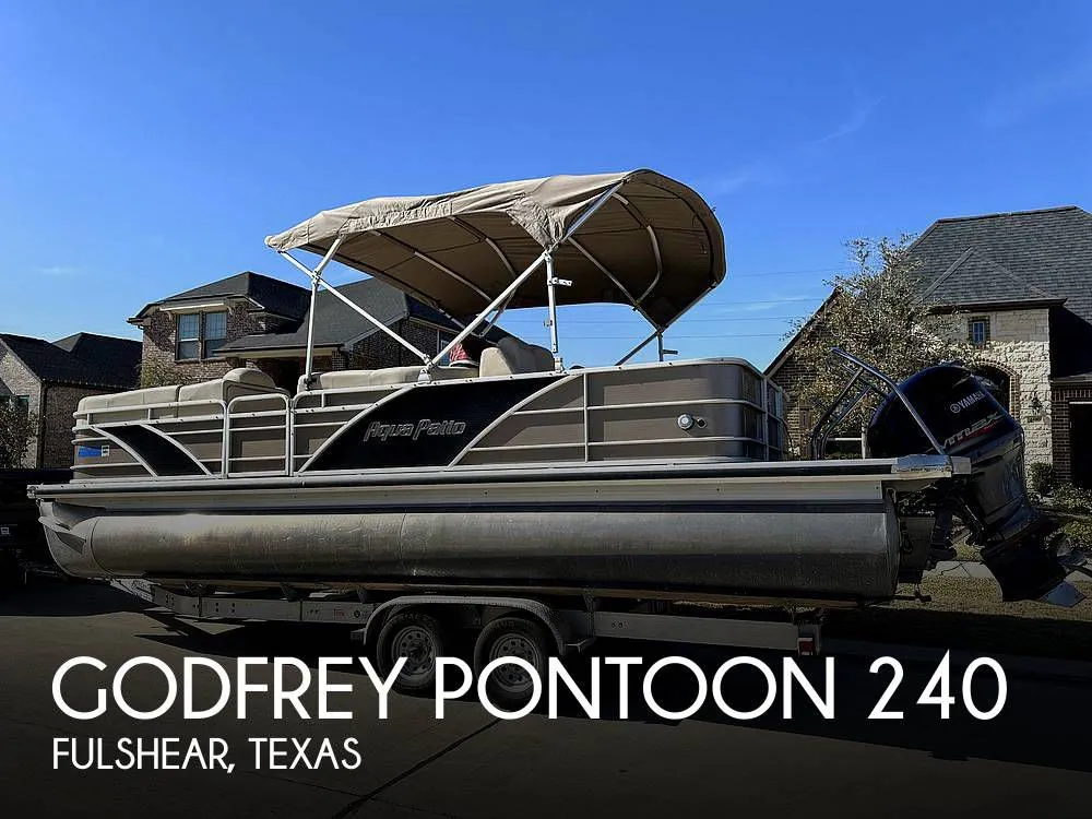 2013 Godfrey Pontoon Aqua Patio 240 SL in Fulshear, TX