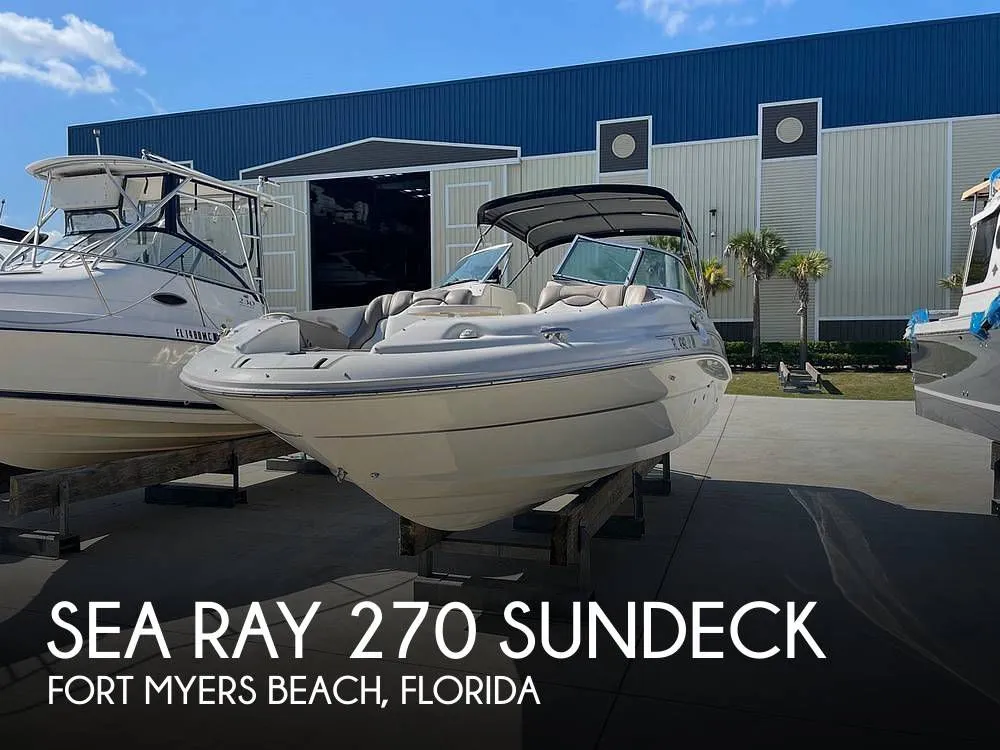 2002 Sea Ray 270 Sundeck in Fort Myers Beach, FL