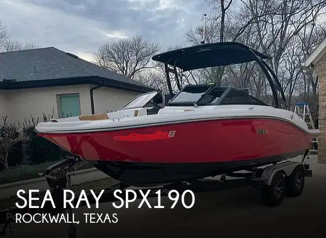 2018 Sea Ray SPX190 in Rockwall, TX