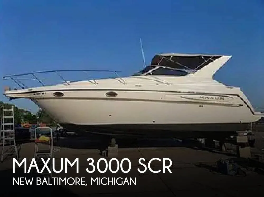 1999 Maxum 3000 scr in New Baltimore, MI