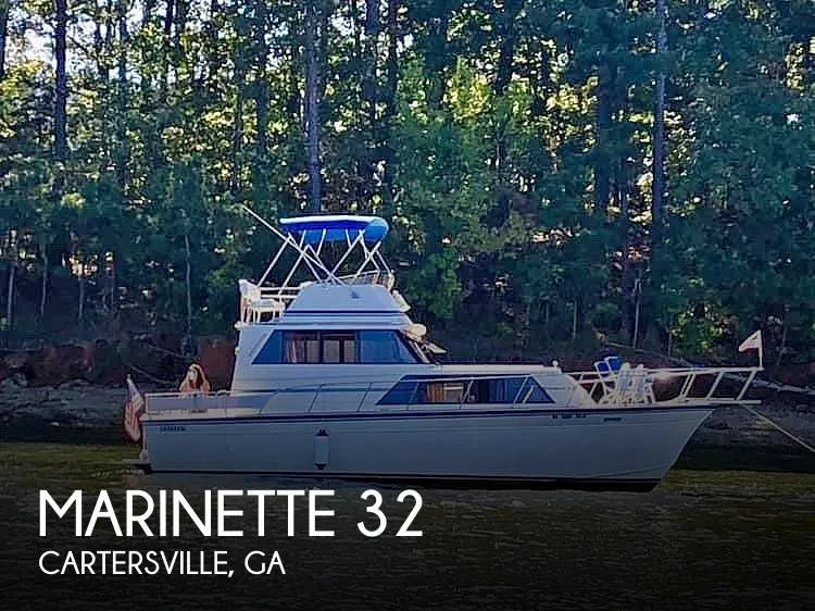 1987 Marinette 32 Sedan Flybridge in Cartersville, GA