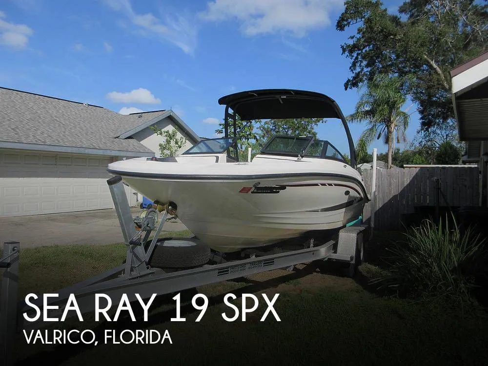 2016 Sea Ray 19 SPX in Valrico, FL