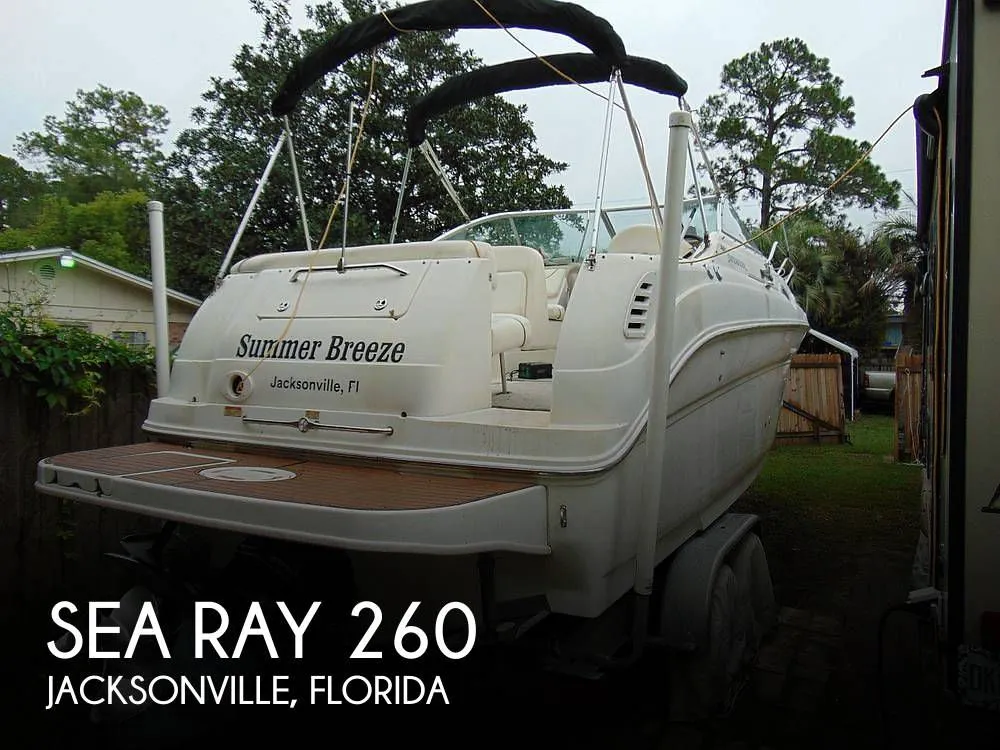 2003 Sea Ray 260 Sundancer in Jacksonville, FL