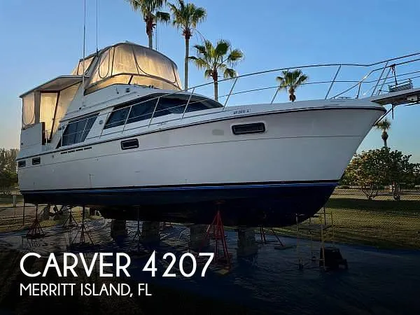 1986 Carver 4207