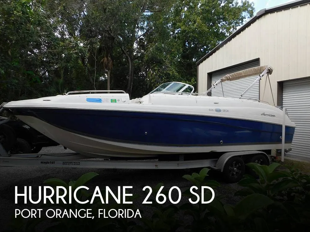 2009 Hurricane 260 SD in Ponce Inlet, FL